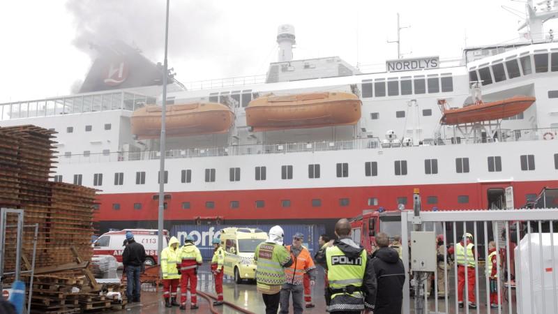 Brand auf norwegischem Kreuzfahrt-Schiff: Zwei Tote Brand auf Kreuzfahrt-Schiff