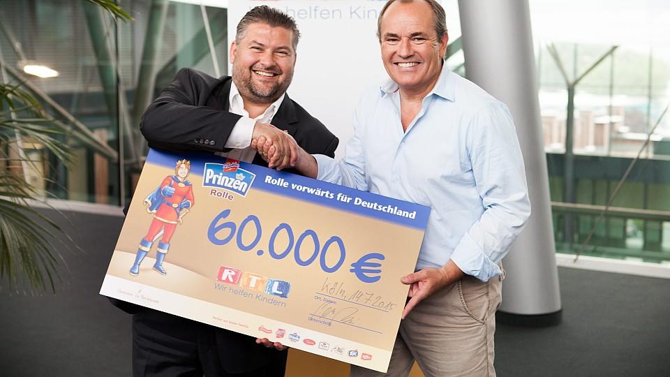 60 Jahre Prinzen Rolle: 60.000 Euro für 'RTL - Wir helfen Kindern' 60 Jahre Prinzen Rolle: 60.000 Euro für 'RTL - Wir helfen Kindern'