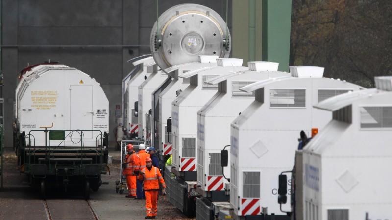 Der Castor-Transport ist am Ziel Insgesamt sind elf Castor-Behälter unterwegs nach Gorleben
