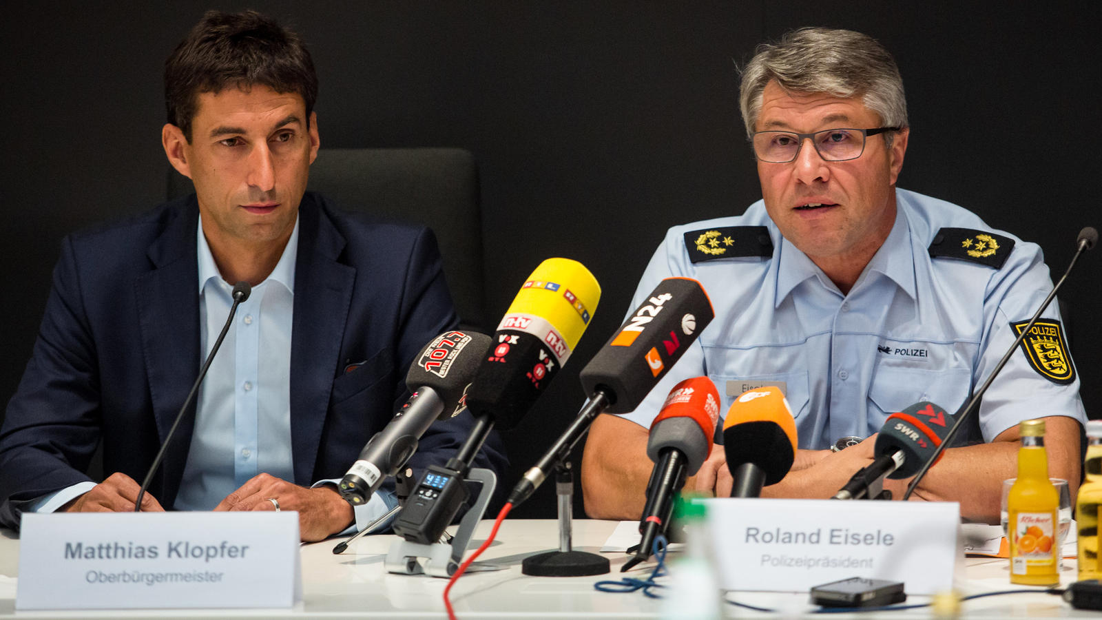 Sexuelle Übergriffe in Schorndorf: Die Lage war zwischenzeitlich nicht unter Kontrolle Pressekonferenz zu Vorfällen in Schorndorf