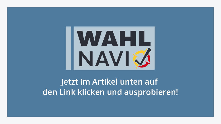 Wahl-Navi - das neue Tool zur Bundestagswahl 2017: Alle Infos kurz und kompakt wahlnavi Version2.2