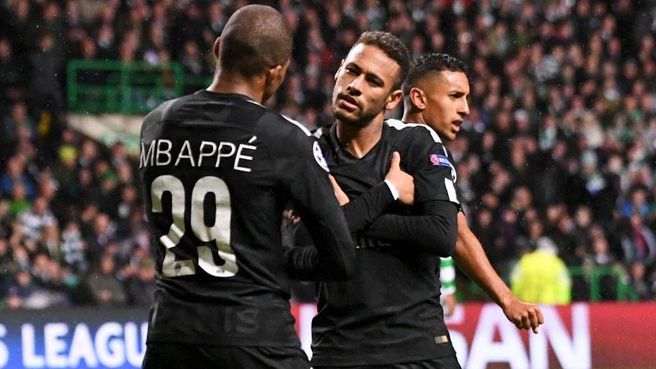 Statt Champions League nur Gähn Liga 10 NEYMAR JR (psg) - 29 KYLIAN MBAPPE (psg) - JOIE FOOTBALL : Celtic Glasgow vs Paris SG - Ligue des Champions - 12/09/2017 AnthonyBIBARD/FEP/Panoramic PUBLICATIONxNOTxINxFRAxITAxBEL