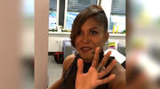 Backstage mit Jurorin Motsi Mabuse Backstage mit Jurorin Motsi Mabuse