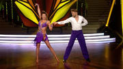 Julius und Ekaterina mit einer Fusion aus Rumba und Jive Julius und Ekaterina mit einer Fusion aus Rumba und Jive