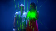 Ralf Schink und seine Laser-Harfe sind "super cool" Ralf Schink und seine Laser-Harfe sind "super cool"