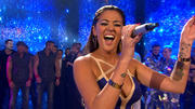Gewinnerin Angel Flukes rockt die Bühne Gewinnerin Angel Flukes rockt die Bühne