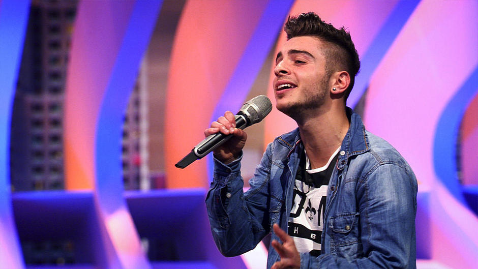 DSDS-Kandidat Giuseppes Stimme "füllt den ganzen Raum" DSDS-Kandidat Giuseppes Stimme "füllt den ganzen Raum"