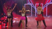 Vanessa, Susi und Angelina tanzen ihren ersten Cha-Cha-Cha Vanessa, Susi und Angelina tanzen ihren ersten Cha-Cha-Cha