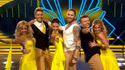 Der erste Quickstep mit Gil, Maximilian und Bastiaan Der erste Quickstep mit Gil, Maximilian und Bastiaan