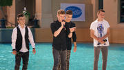 Christian, Giuseppe, Dominic und Sandro singen sich weiter Christian, Giuseppe, Dominic und Sandro singen sich weiter