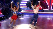 Vanessa Mai und Christian Polanc mit dem Jive Vanessa Mai und Christian Polanc mit dem Jive