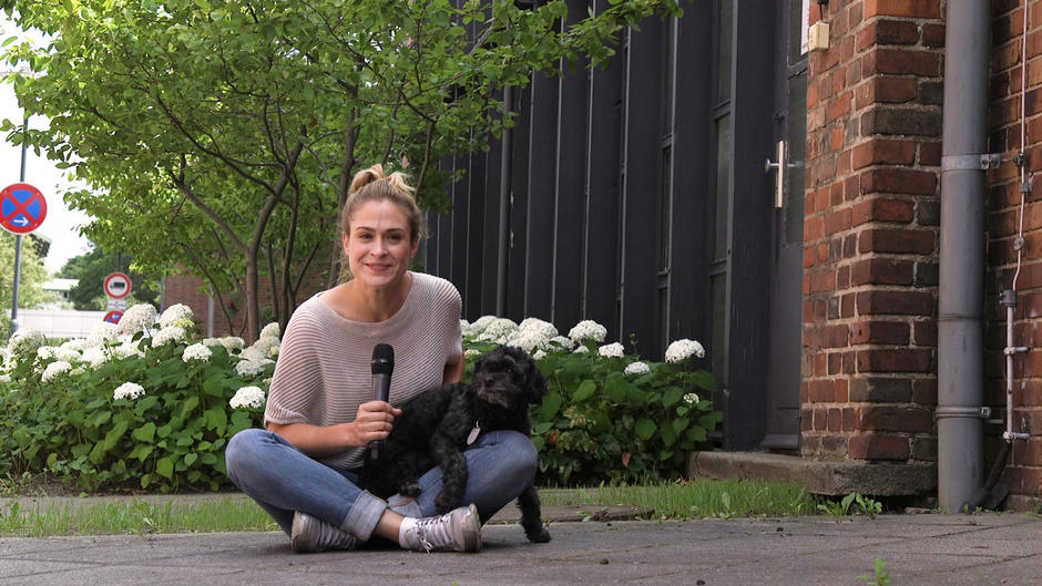 Lea Marlen Woitack ist auf den Hund gekommen Lea Marlen Woitack ist auf den Hund gekommen