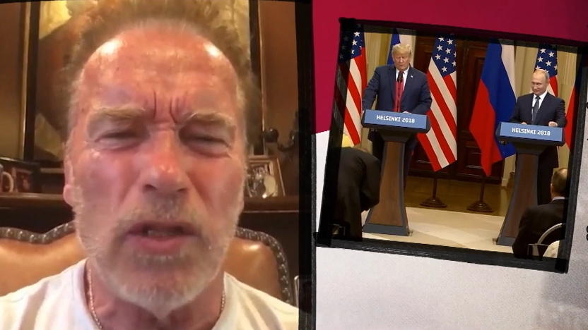 "Kleine, weichgekochte Nudel!" Wegen Putin! Arnold Schwarzenegger schießt gegen Trump