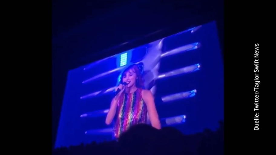Die Sängerin hat sich während einer Show eingeschlossen. Ohje! Taylor Swift steckte auf der Bühne im Käfig fest
