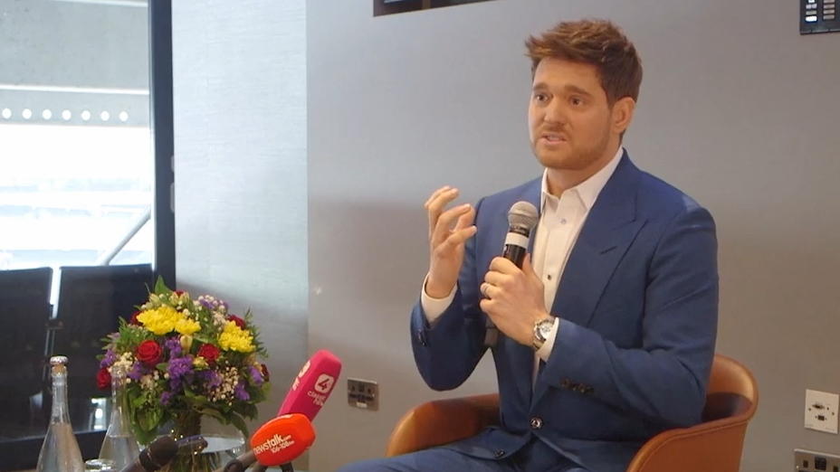 Michael Buble spricht über die schwerste Zeit seines Lebens "Ich bin dankbar für das, was ich habe"