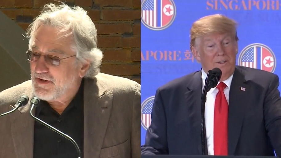 Twitter-Beef: Donald Trump vs. Robert de Niro Donald Trump disst Robert de Niro auf Twitter