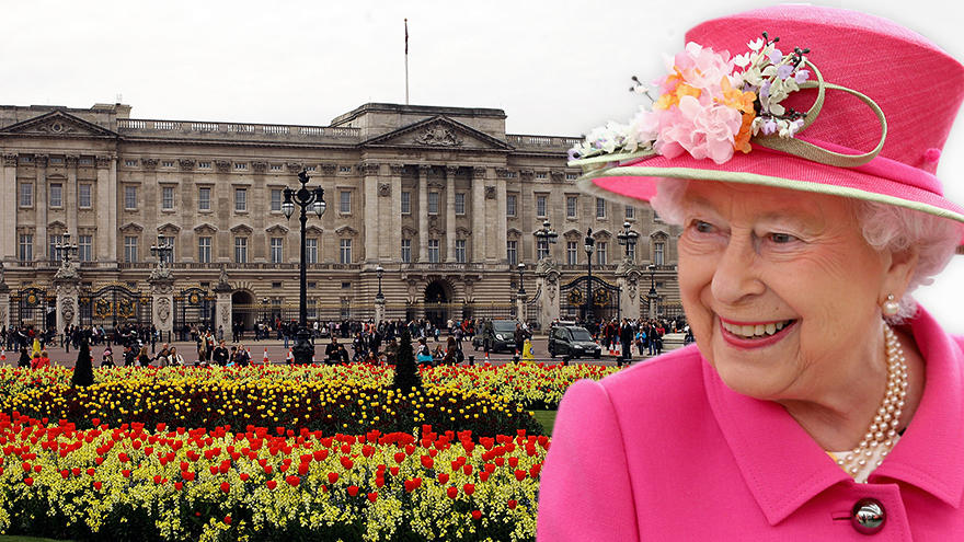 Seltene Bilder aus dem Inneren des Gebäudes Queen Elizabeth gewährt einen Blick in den Buckingham-Palast