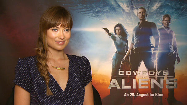 Olivia Wilde im Interview zu 'Cowboys and Aliens' Nacktszene war eine wilde Erfahrung