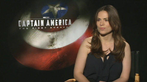 Exklusives 'Captain America'-Interview Hayley Atwell: "Ein Genuss Chris zu küssen "
