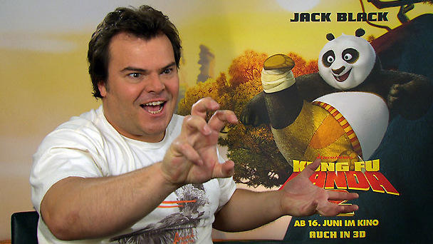 Interview zu 'Kung Fu Panda 2' Meister Jack zeigt seine Kung-Fu-Moves