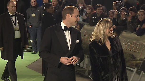 William alleine bei 'Hobbit'-Premiere Wie geht es Catherine inzwischen?