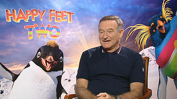 Exklusives Interview zu 'Happy Feet 2' Robin Williams: "Ich habe keine Hemmungen!"