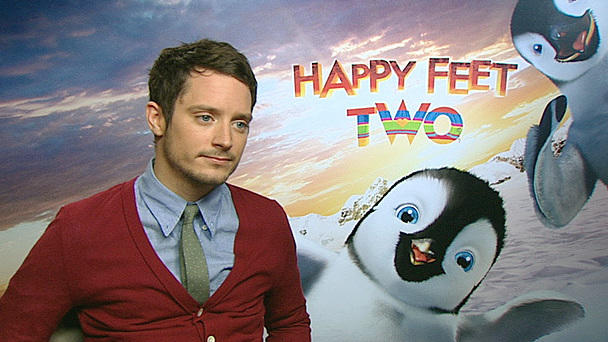 Exklusiv-Interview zu 'Happy Feet 2' Hast du Angst vorm Vaterwerden, Elijah?