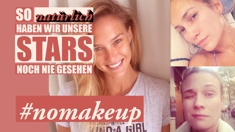 Promis ungeschminkt So bezaubernd sehen die Stars ohne Make-up aus