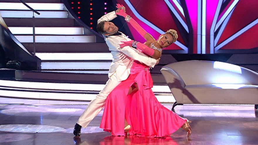 Let's Dance 2014: Zweite Liveshow Carmen Geiss wird mit ihrem Slowfox zu "Material Girl"