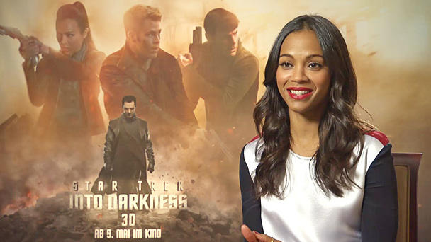 Exklusiv-Interview mit Zoe Saldana zu 'Star Trek' 'Kämpfen ist einfacher als Minirock'