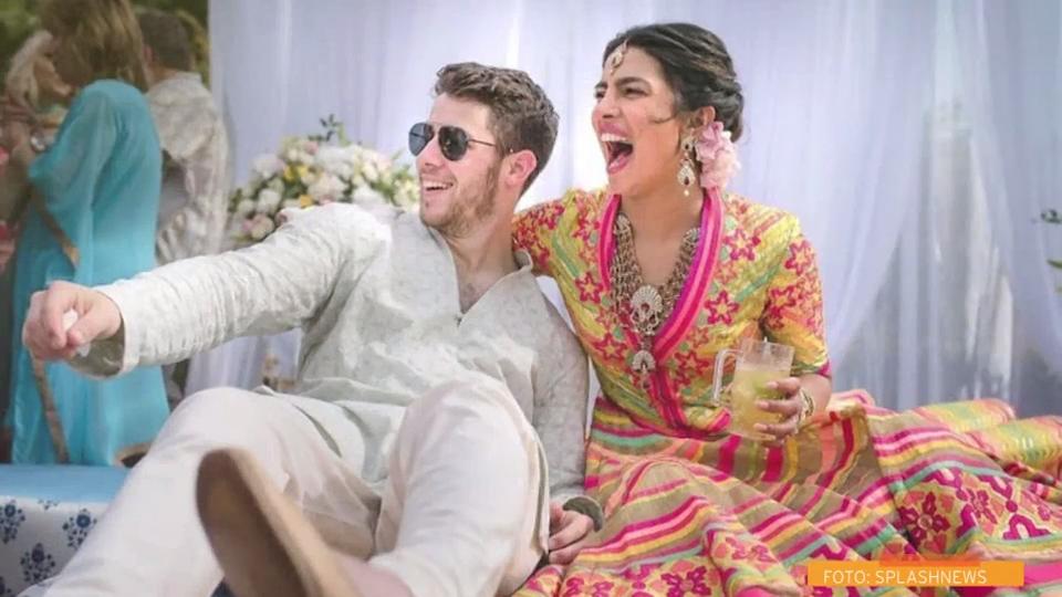 Drei Tage Feierlichkeiten Bunte Hochzeit von Nick Jonas und Priyanka Copra