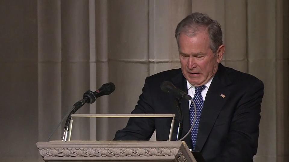 George H. W. Bush (✝94) Tränenreicher Abschied seiner Familie