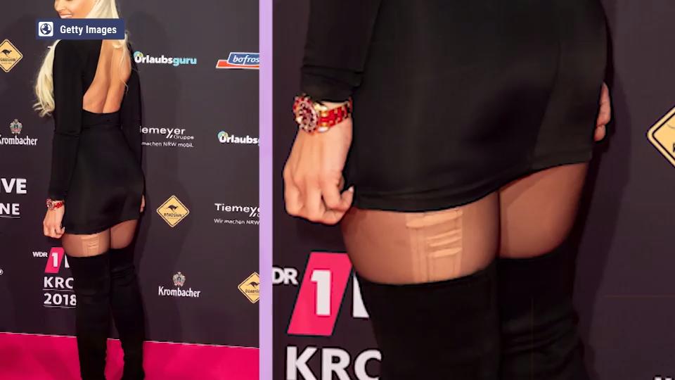 Dumm gelaufen! Daniela Katzenberger: Fieser Fashion-Fauxpas!