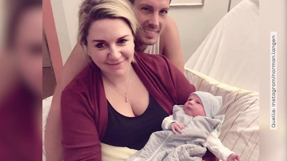 Es ist ein Junge! Norman Langen ist Papa geworden