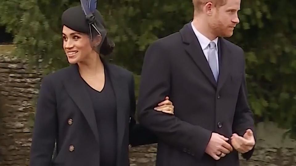 Meghan stiftet Verwirrung Kommt Herzogin Meghans Kind früher?