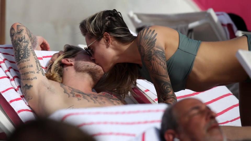 Alles aus mit Gavin Rossdale Sophia Thomalla knutscht deutschen Fußballer!