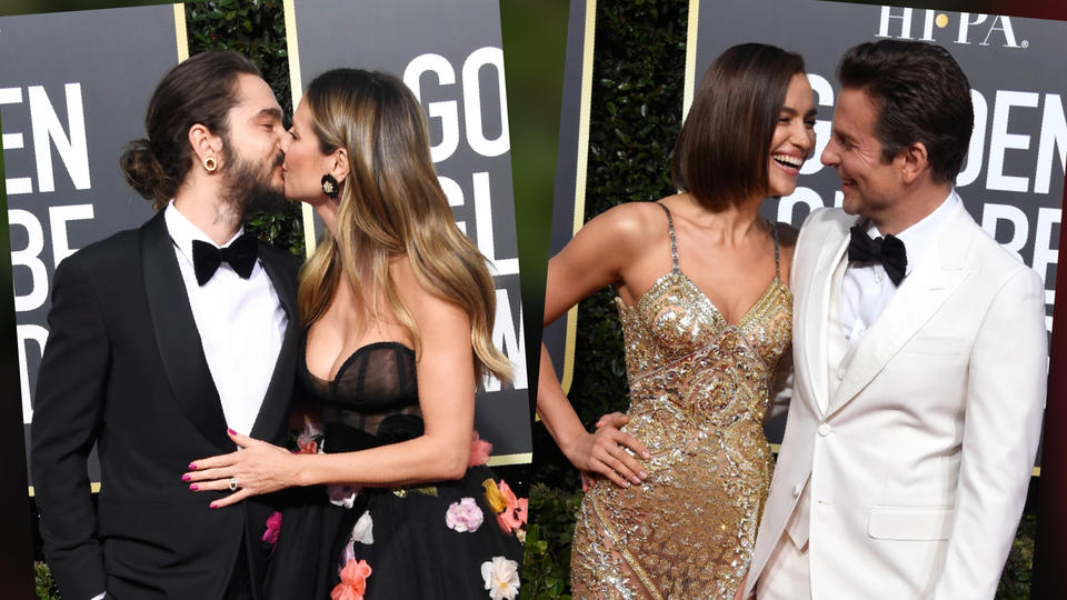 Schmetterlinge auf dem Red Carpet Die süßesten Promi-Paare bei den Golden Globes