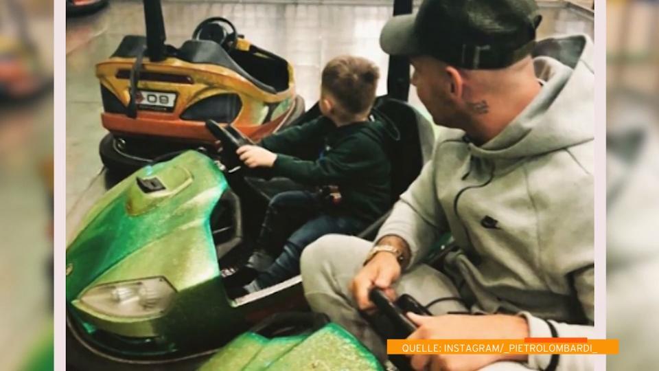 Stolzer Papa Pietro Lombardi mit Alessio auf Flirtkurs