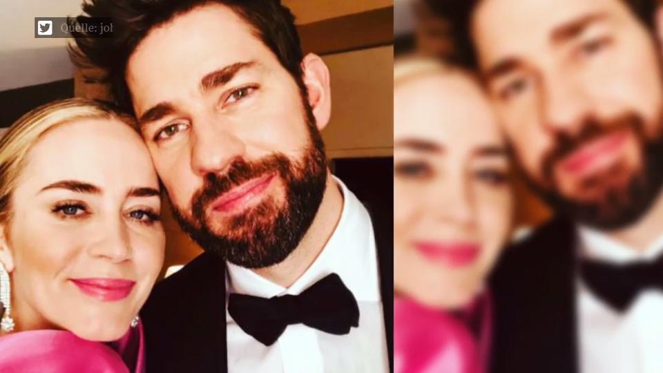 Emotionale Dankesrede SAG-Awards: Emily Blunt rührt ihren Mann zu Tränen
