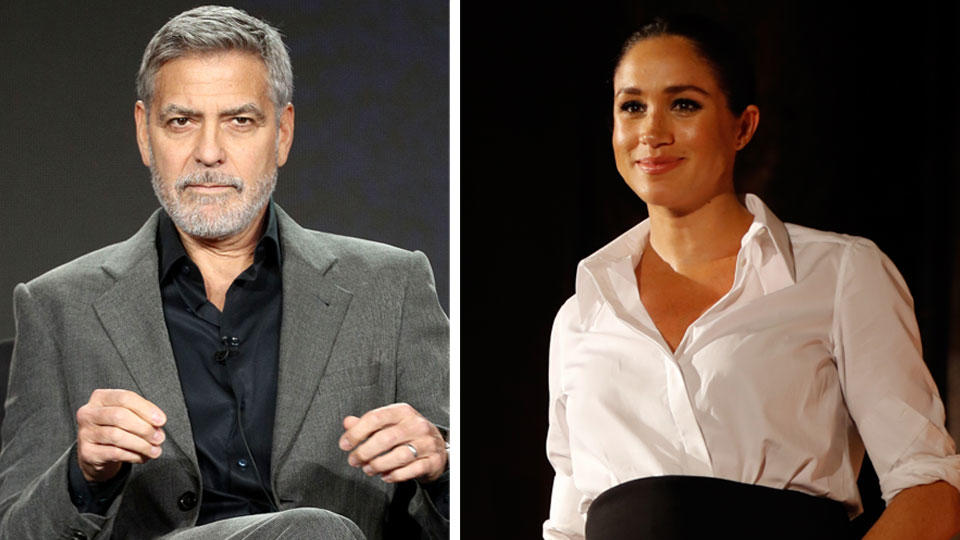 Wiederholt sich Dianas Geschichte? George Clooney verteidigt Herzogin Meghan