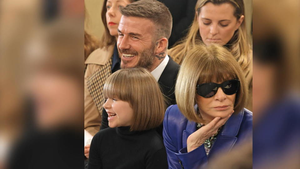 Lustiger Vergleich Harper Beckham sieht aus wie Anna Wintour!