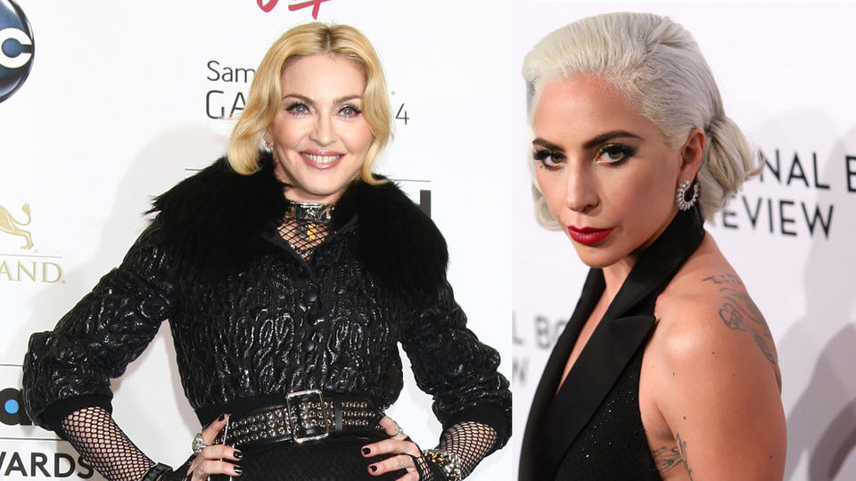 Harmonie auf Oscar-Party Haben sich Madonna und Lady Gaga wieder vertragen?
