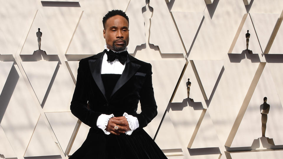 Oscars 2019 Billy Porter: Sein Smokingkleid sorgt für Aufsehen
