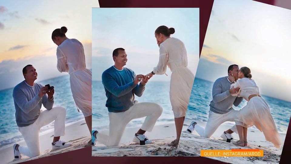 Romantisch! Jennifer Lopez zeigt Fotos vom Antrag