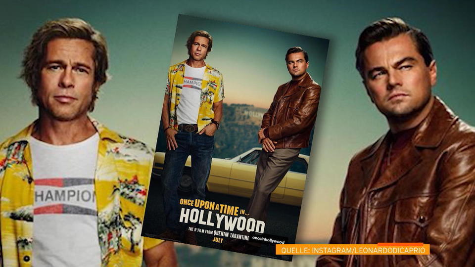 Vorfreude auf den neuen Tarantino-Film "Once Upon a Time in Hollywood": Filmplakat ist da