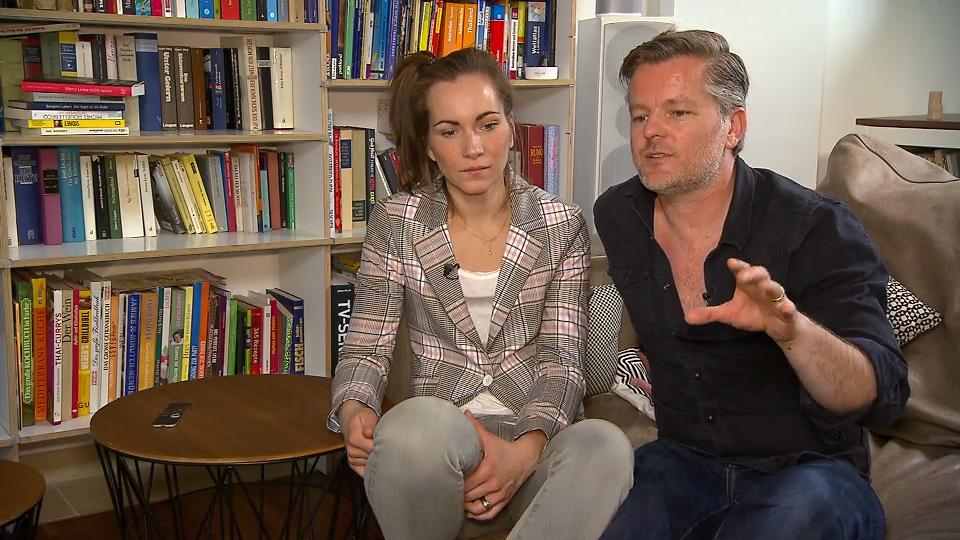 Nach der Geburt auf die Intensivstation André Dietz' Sohn kam mit Analatresie zur Welt