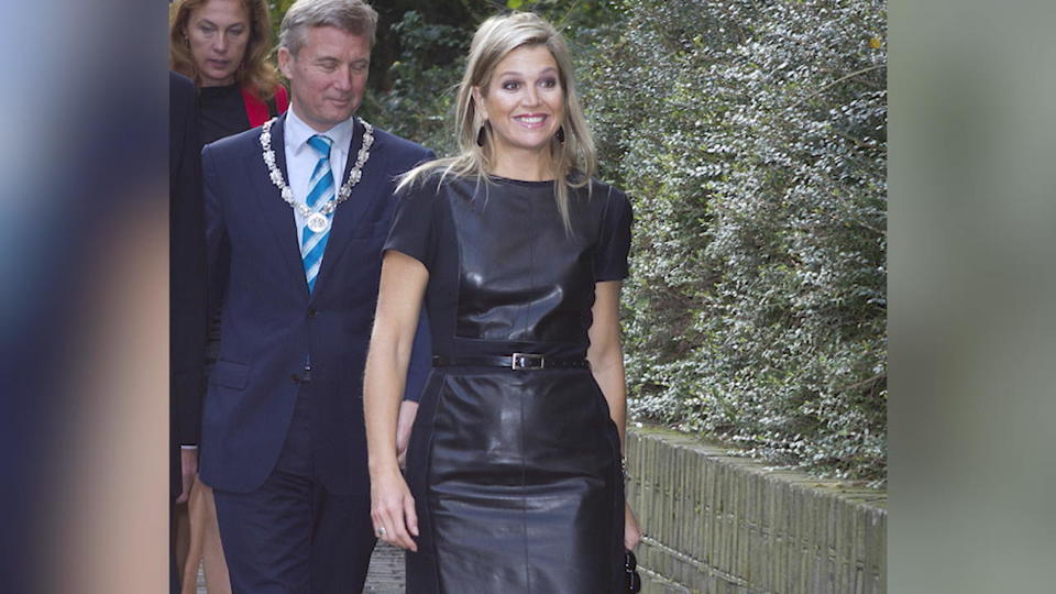 Die Royals können auch sexy Königinnen im verruchten Leder-Look