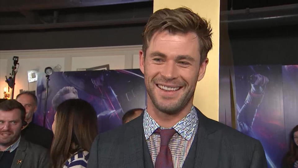 Chris Hemsworth: Avengers sorgen in London für Aufsehen