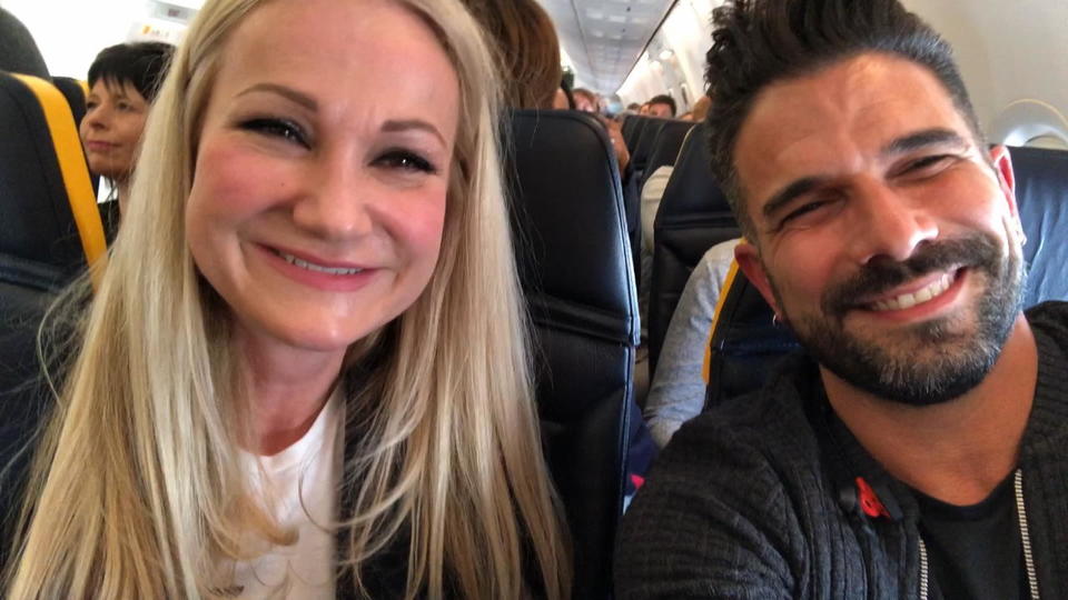 Spontanes Interview im Flugzeug Constanze Rick trifft Mark Terenzi