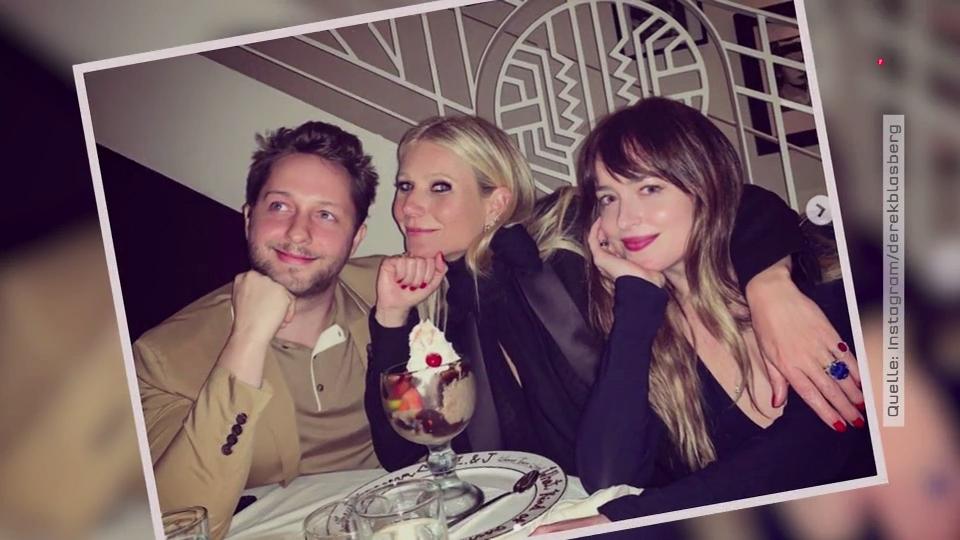 Dicke Freunde Gwyneth & Dakota: Feiern mit der Neuen vom Ex